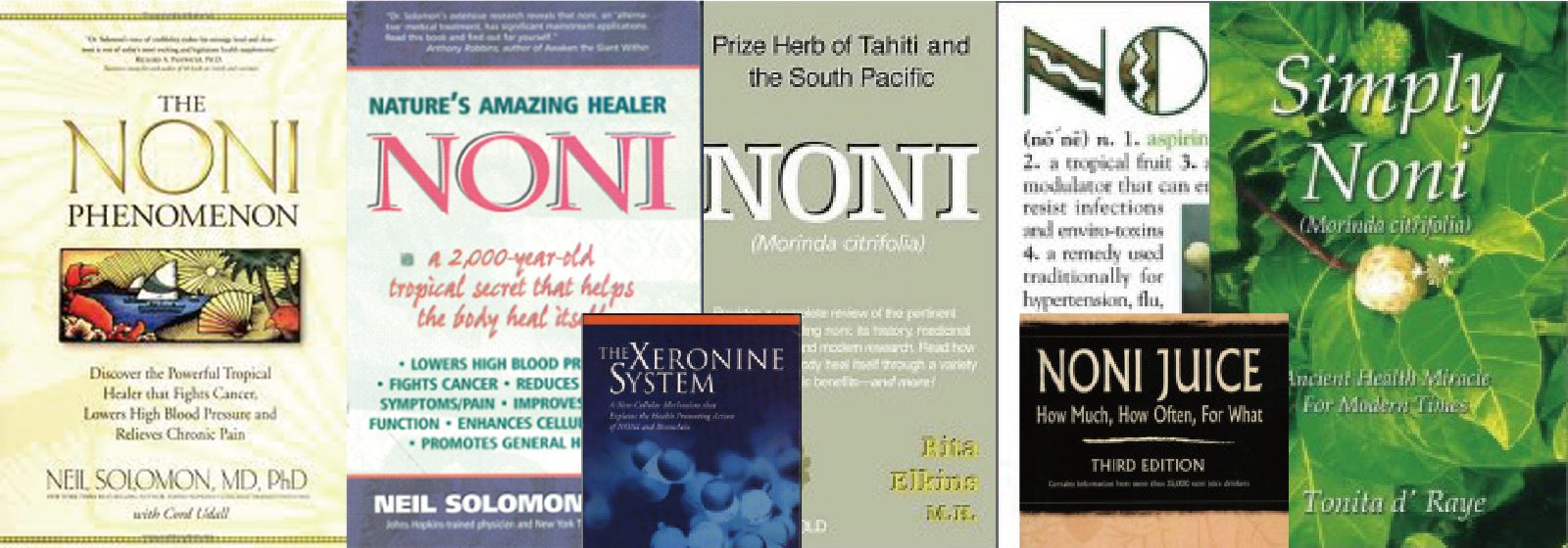 Noni research literature information